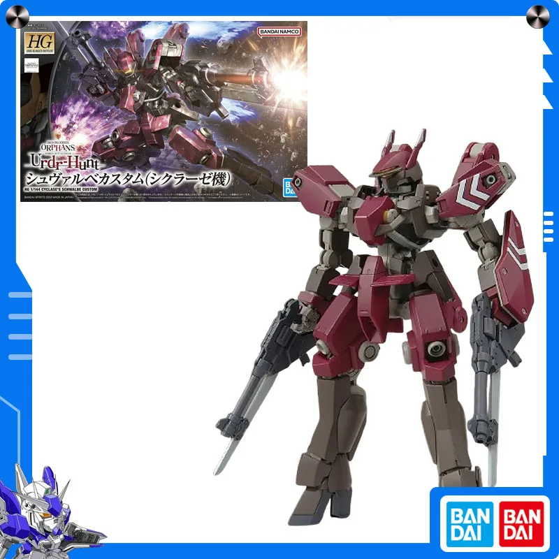 

Оригинальный мобильный костюм Bandai Gundam: Iron-Blooded Orphans 1/144 HG Cyclase's Schwalbe, индивидуальная аниме-фигурка, сборная модель
