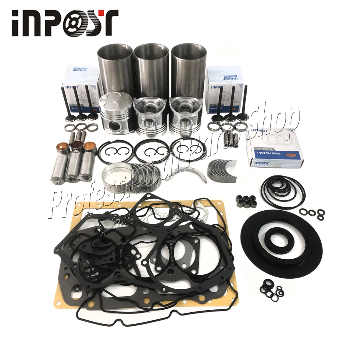 For Shibaura N843L N843L-T Engine Overhaul Rebuild Kit