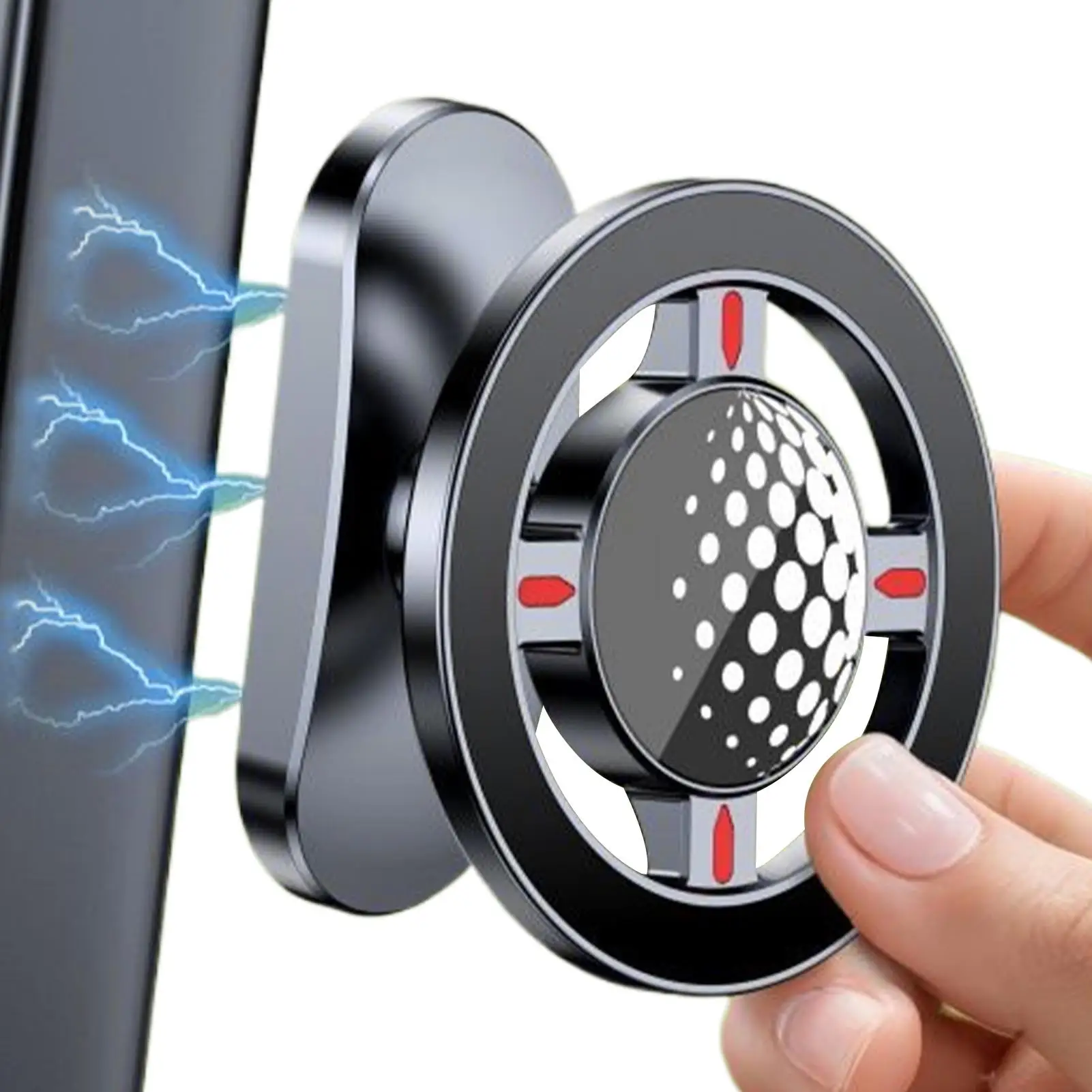 골프 카트 폰 홀더 양면 강력 자석 흡착 체육관 야외 셀카 브이로그 카메라 홀더 골프장 액세서리
