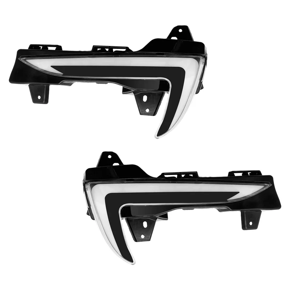 تشغيل أضواء ل تسلا نموذج 3 Y ، بدوره مصباح الضباب التجمع ، النهار و الليل ، 3 لون LED #2