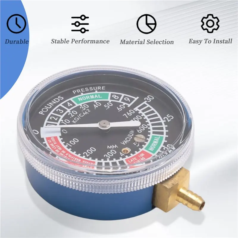 A82U-Universal Motorcycle Fuel Vacuum Gauge Carburetor Carb Synchronizer Gauge Meter Balancer Gauge Tool