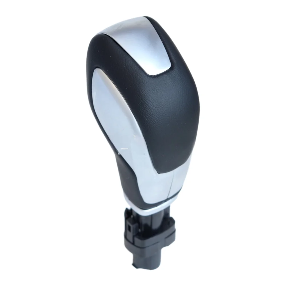 Gear Shift Knob Black Leather Wrapped For Ford For EcoSport 2017 Car Interior Replacement Gear Lever Handle Accessories