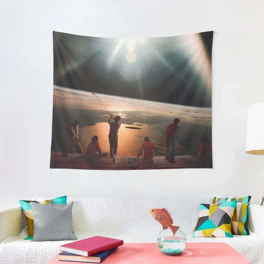 

Golfing In Space Tapestry Carpet Wall Decor For Bedroom Room Decor Cute Bedroom Organization And Decoration Tapestry