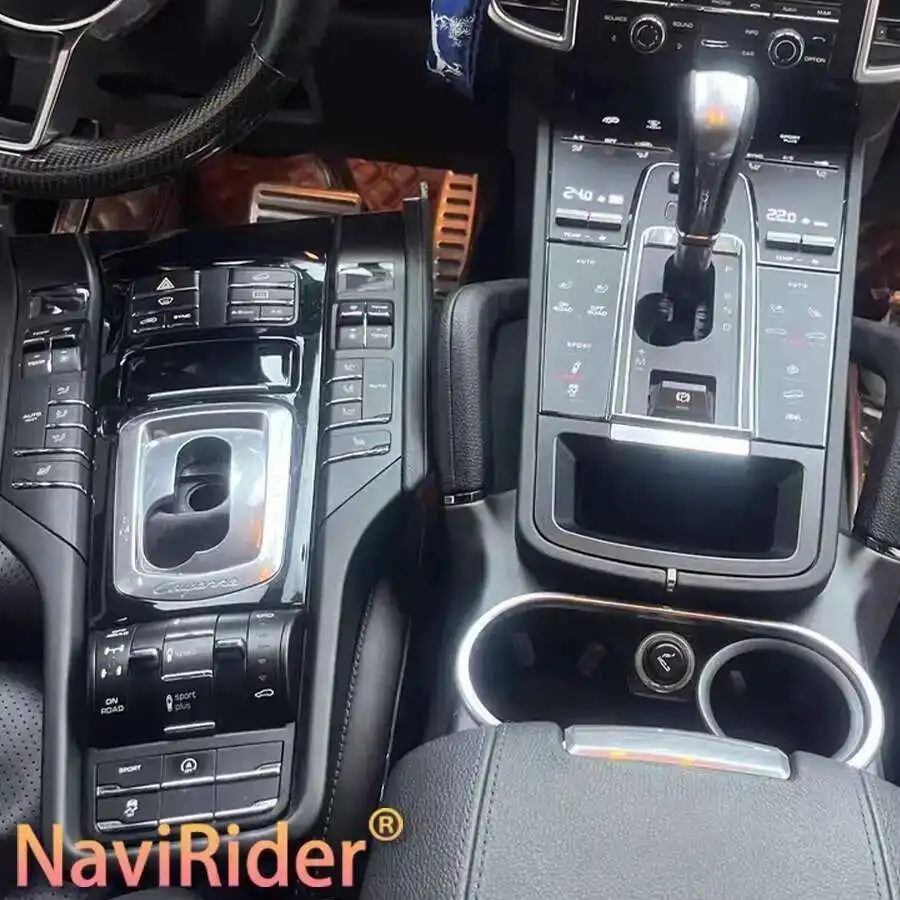 

Center Panel For Porsche Cayenne 2010-2017 Touch Panel LCD Upgrade Console Control Car Interior Saddle Plug and Play Touch Panel