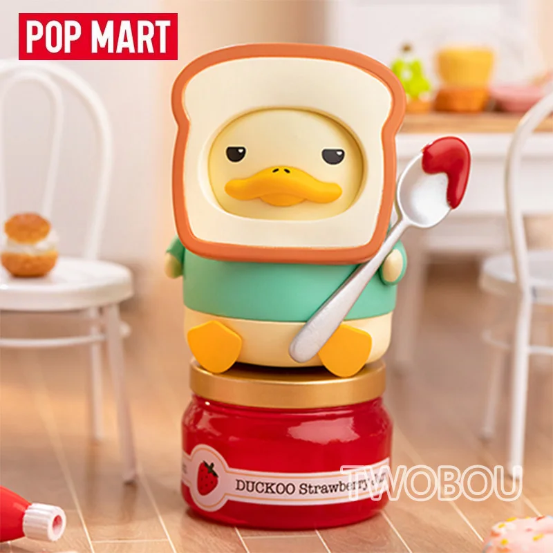 Pop Mart Duckoo Kitchen Battle Series Blind Box Guess Bag Mystery Box Toys Doll Cute Anime Figure Desktop Ornaments Collection