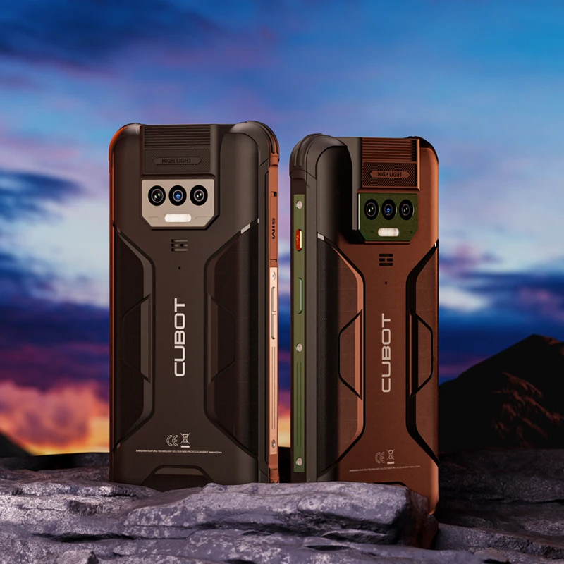 Cubot-kingkong Poder Duplo Led Brilho Lanterna Ip68 Robusto 6.5 Fhd Mais Tela 8gb Mais 256gb 10600mah33w Carga Rápida Android 13