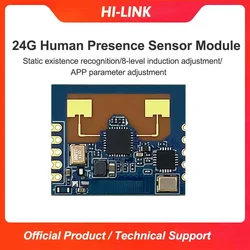 Hi-Link 24G HLK-LD2401 human presence radar sensing module HLK-LD2401 millimeter wave radar sensor support Bluetooth