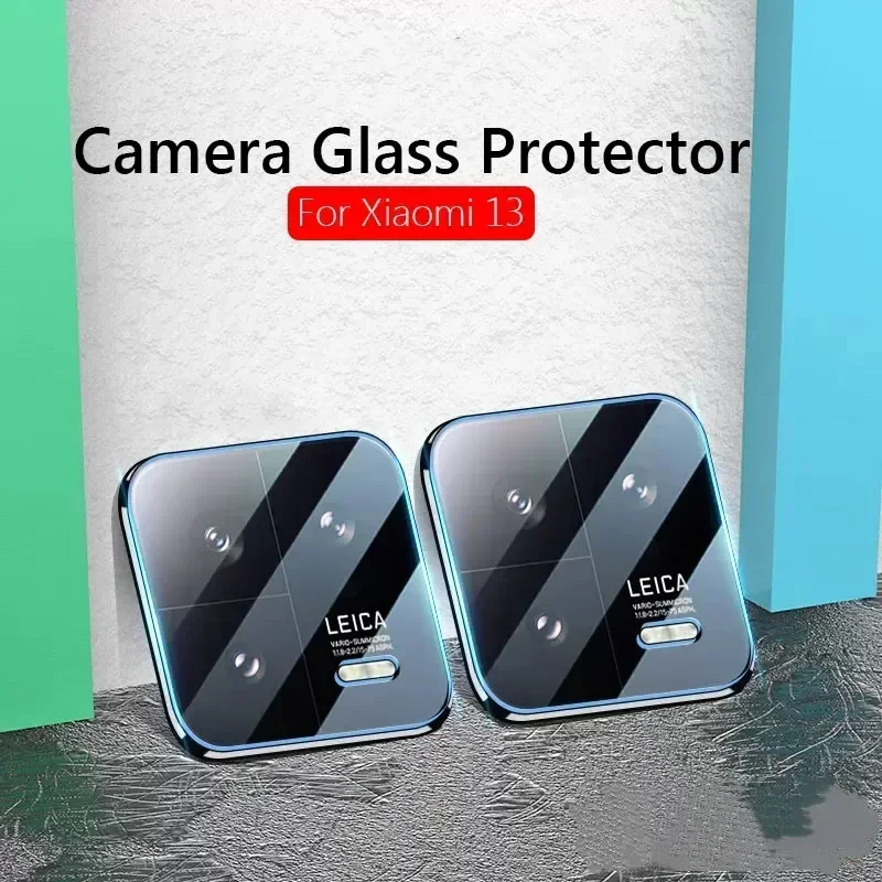 2 Pieces For Xiaomi 13 Camera Lens Protector Film Camera Tempered Glass For Xiaomi 13 14T 14 Pro 13T Pro Xiaomi13 Pro Lens Film