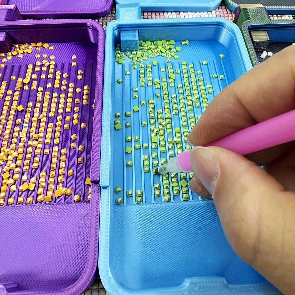 Dispaint 3D Printing Diamond P - огляд і ціна Resin Art Tray