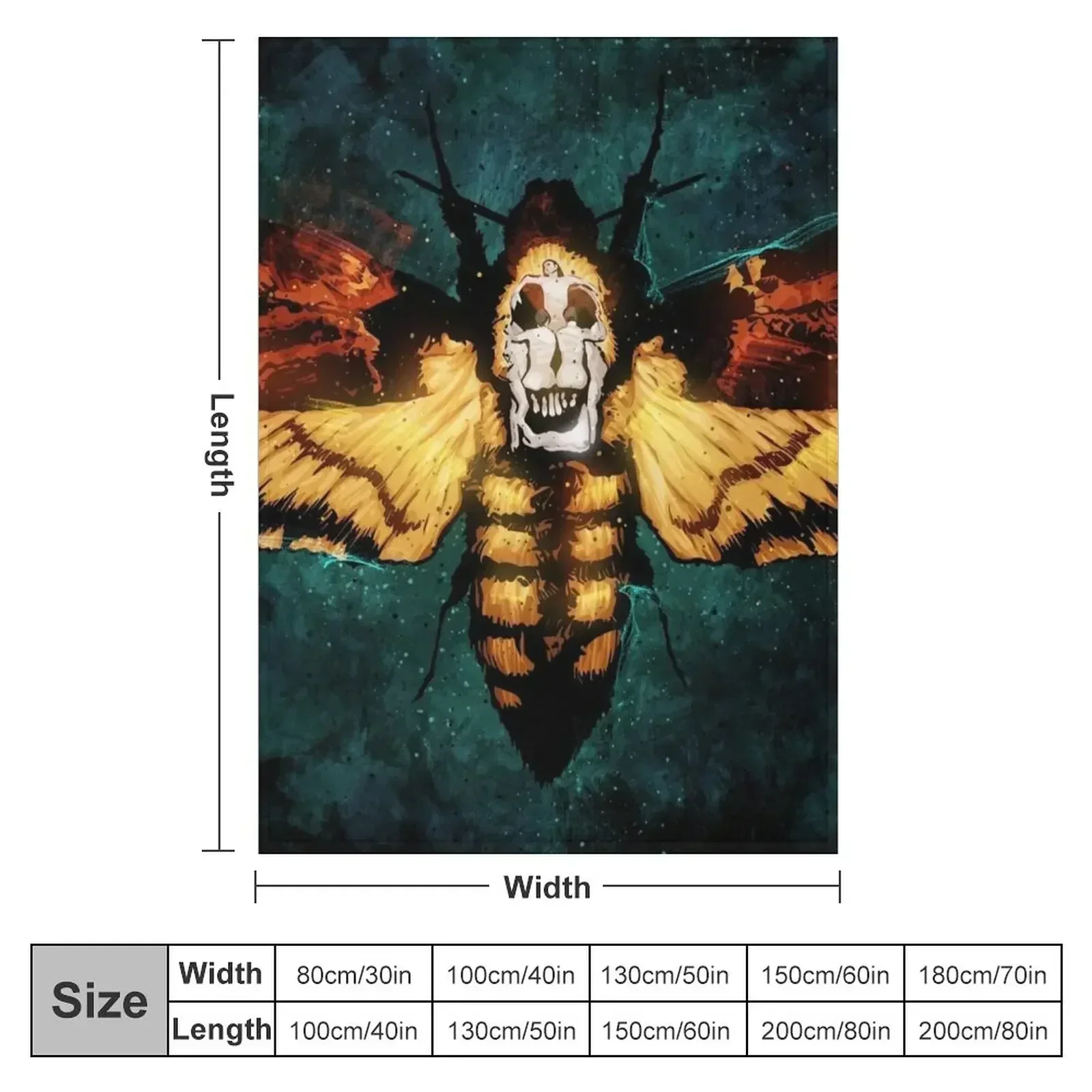 New The Silence of the Lambs Throw Blanket Luxury Thicken blankets and throws Soft Plush Plaid Vintage Sofa Luxury Blankets