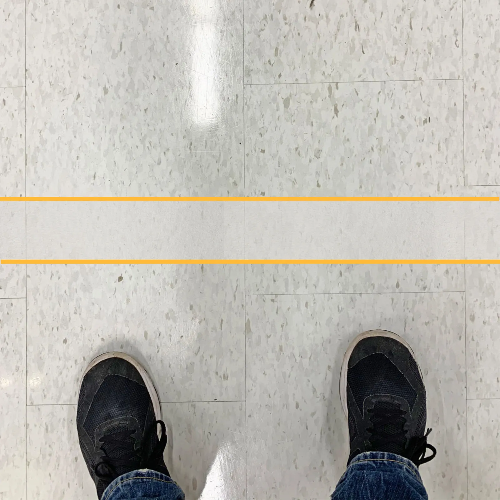 

2 шт. Прозрачные противоскользящие наклейки для пола, водонепроницаемые ленты для ванной, душа, кухни