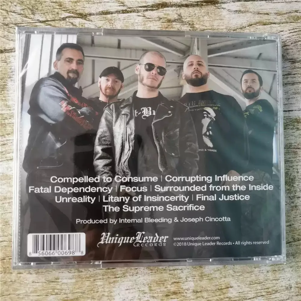 "التأثير الفاسد": تم إصدار ألبوم The Legacy of East Coast Death Metal الداخلي للنزيف الداخلي السادس كامل الطول في 10.2018