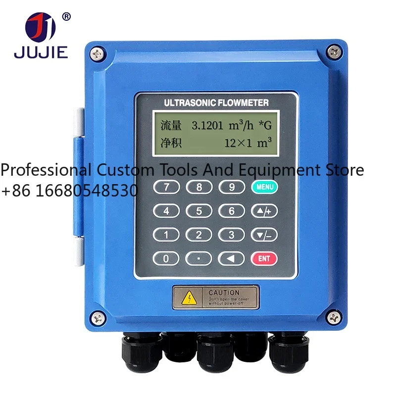 L3wDigital Ultrasonic Flow Meter Handheld Ultrasonic Flowmeter  Fuel Unloading Flow Meter