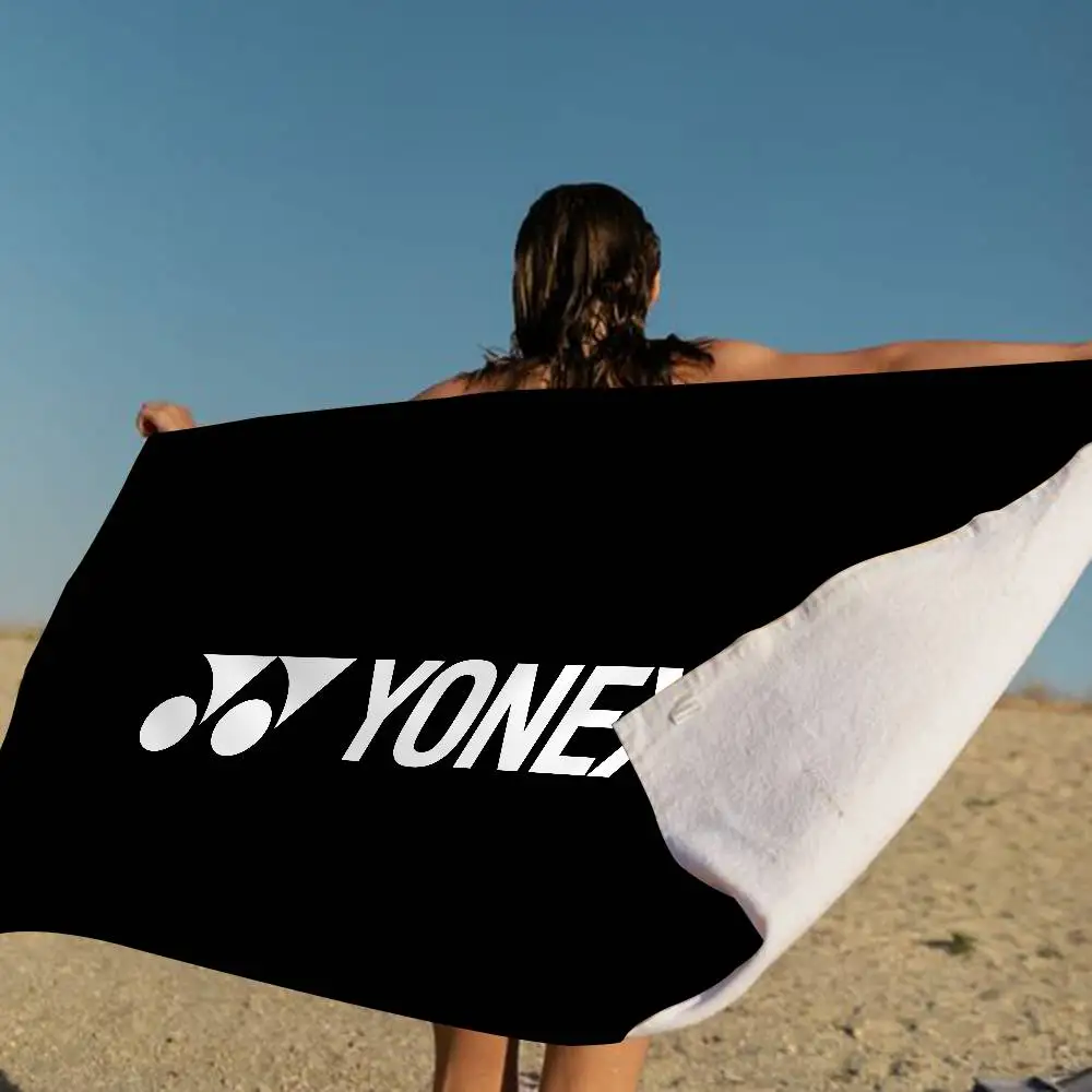 Toalla de natación de playa de Anime Y-Yonex de bádminton a la moda, toallita absorbente suave, regalos para niños, viajes, Camping, gimnasio