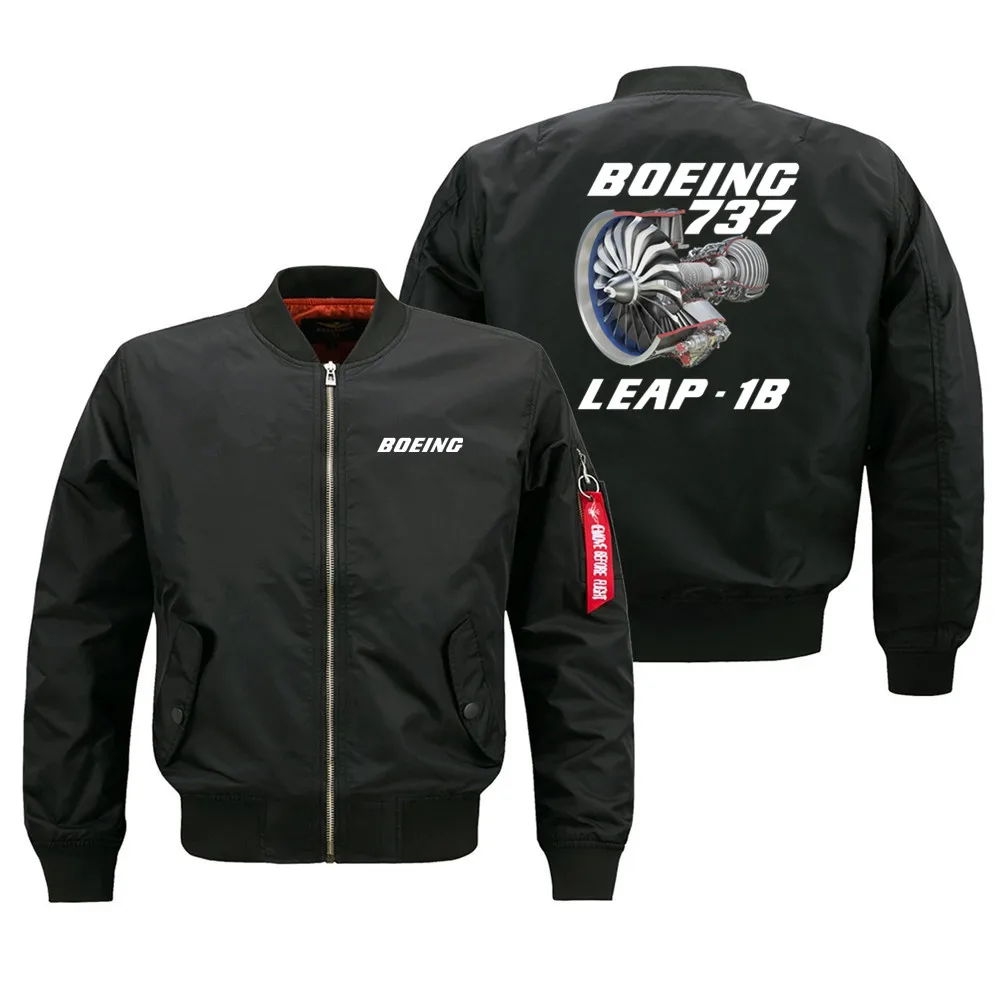 

Tactical Boeing 737 Leap 1B Military Outdoor Flight Aviation Pilots Men Ma1 Bomber Jacket Baseball Coats