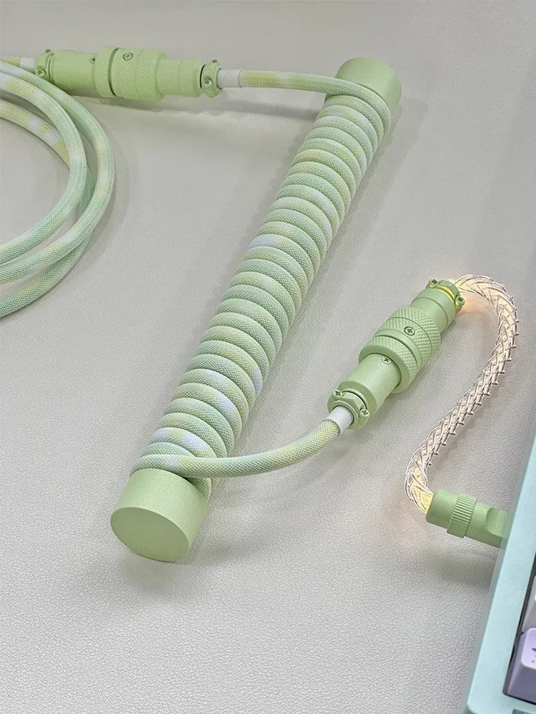 Unknown Error RGB Luminous Gamer Keyboard Cable Custom Three