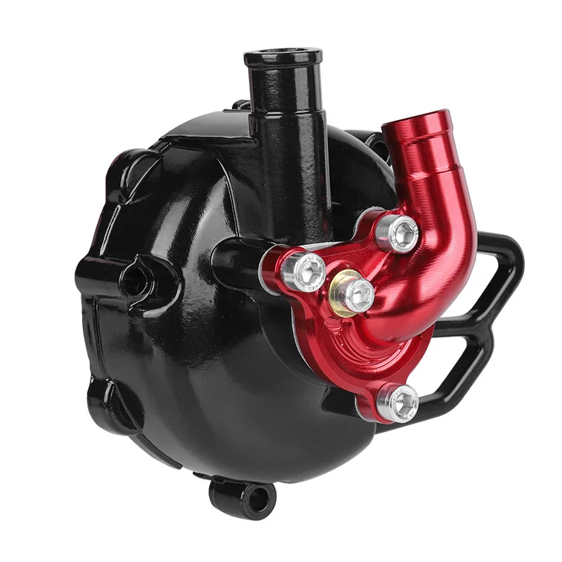 2026 CNC Aluminum Water Pump Cover for 06-08 50cc Liquid-Cooled Mini Dirt Bike, Durable Modified Parts view 4