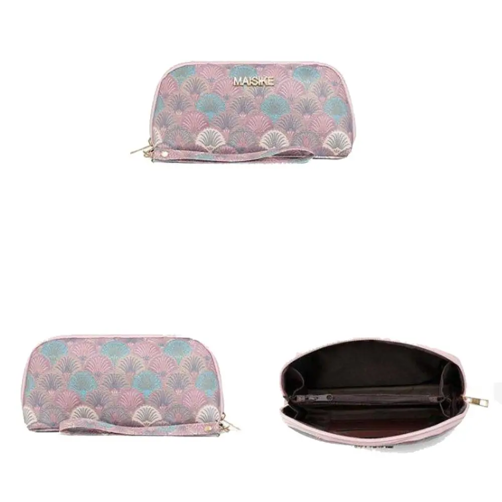 الجاكار شل مخلب المحفظة حامل بطاقة الائتمان حقيبة صغيرة التطريز حقيبة يد محفظة نسائية للعملات المعدنية عملة جيب المرأة محفظة طويلة السفر