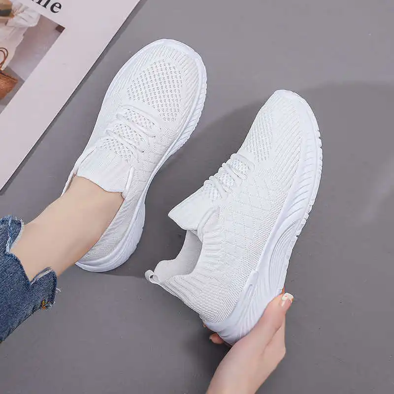 

Синтетическая кожа, натуральная кожа, большие размеры, прогулочные женские весенне-летние кроссовки, кроссовки для женщин, спортивные