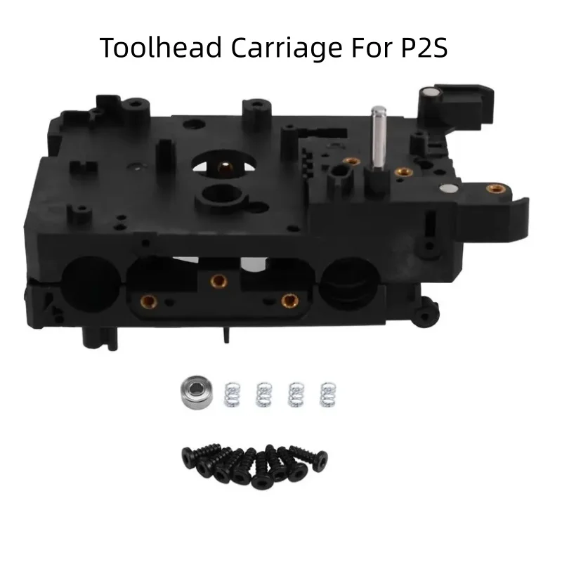 Toolhead Carriage For Bambu P2S  Tool Head Pulley Front Rear Housing 3D Printer Parts
