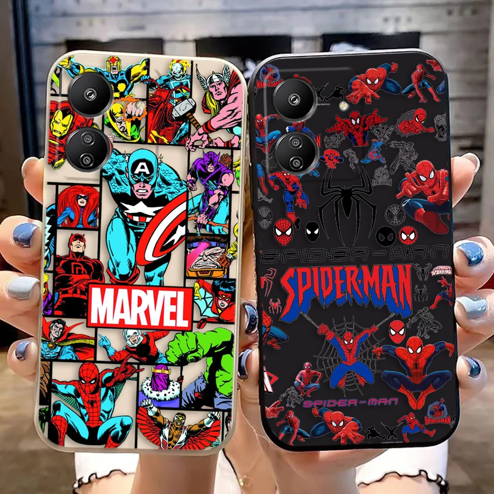 

Marvel The Avengers Comics Cover Phone Case For Redmi A1 A2 8 9 9C 9T 10 10C 12 12C 13C 14C K30 K40 K30 NOTE 9S 10 9 Case Funda