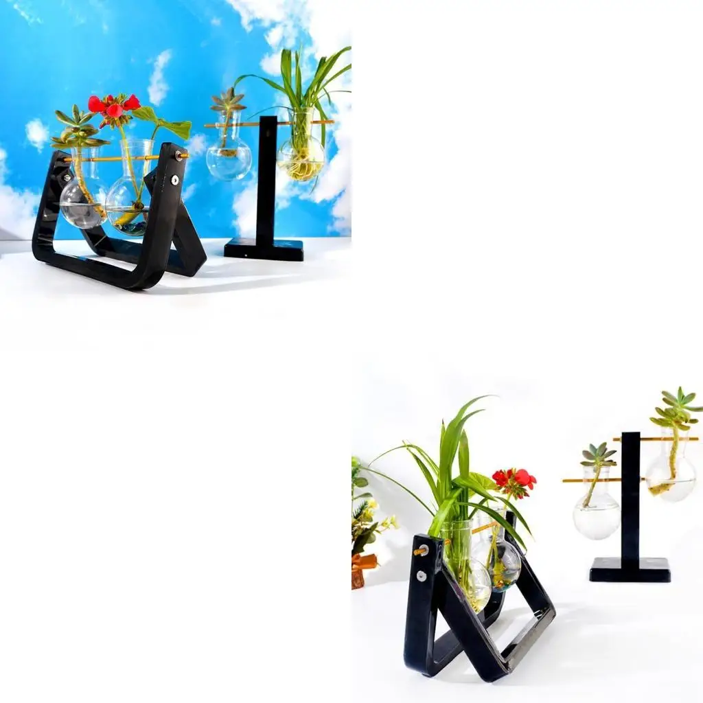 

Ваза 9HJK с вазой стенд поворотный держатель для домашнего сада офис украшения