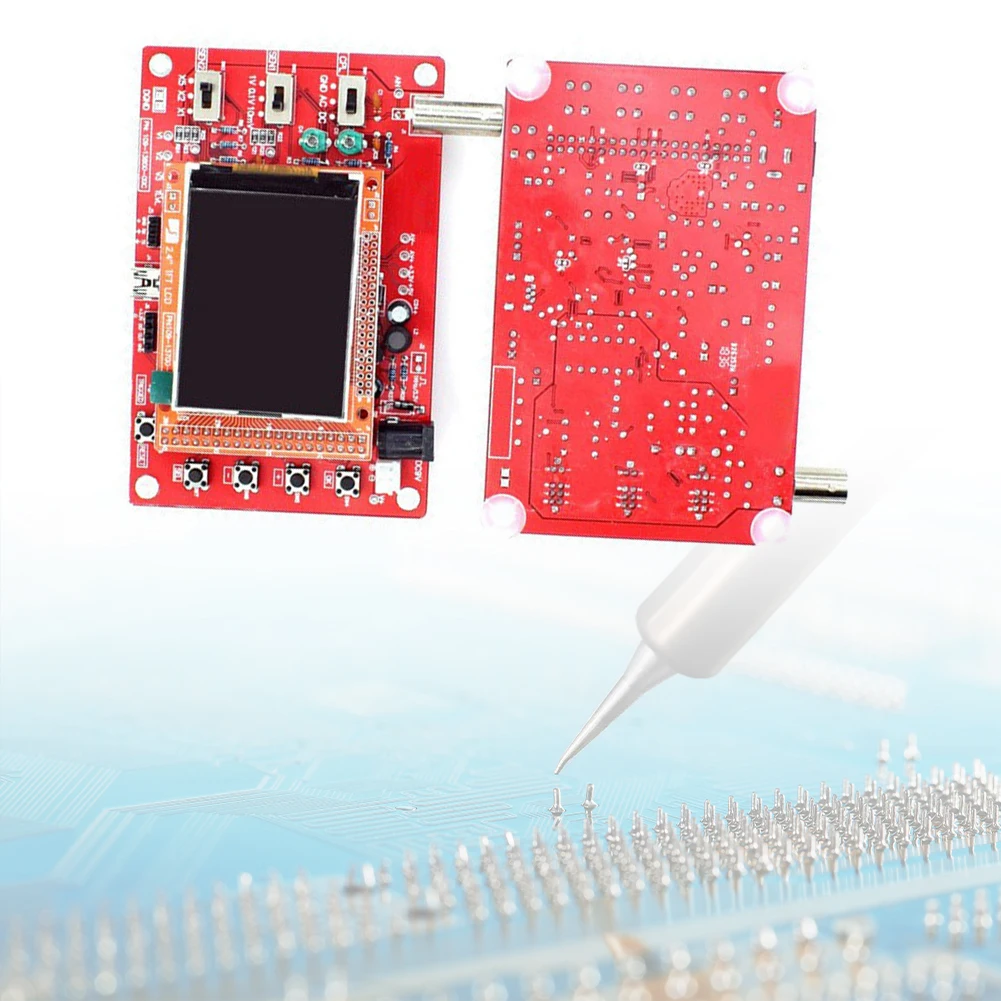 DSO138 Digital Oscilloscope 1Msps Digital Oscilloscope Kit DIY Parts Electronic Learning Set