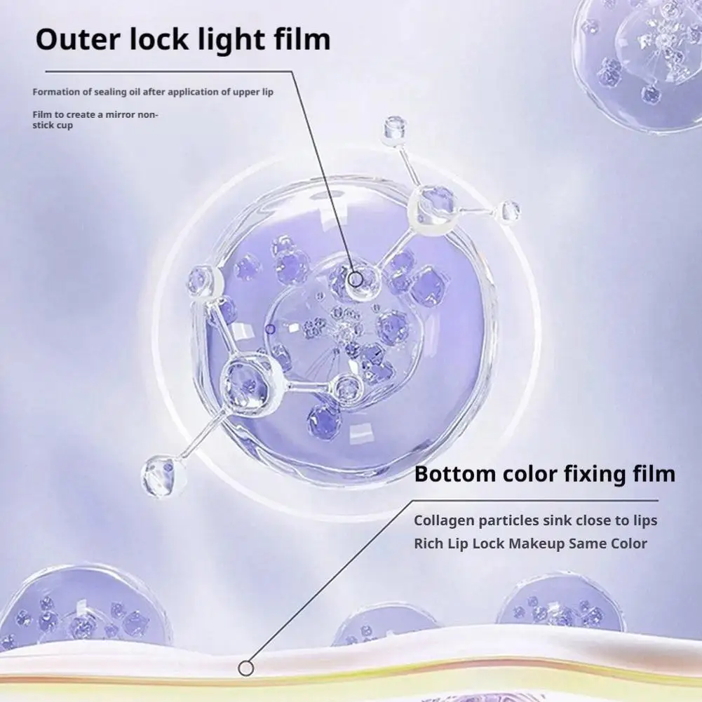 深い保湿リップトリートメント天然植物エッセンスフォーミュラ軽い非粘着性の質感高速吸収修復乾燥ピール