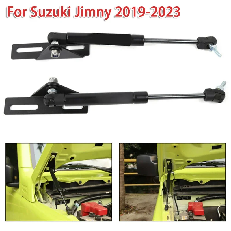 2pcs/set Car Front Engine Hood Hydraulic Rod Strut Bars for Suzuki Jimny 2019-2023