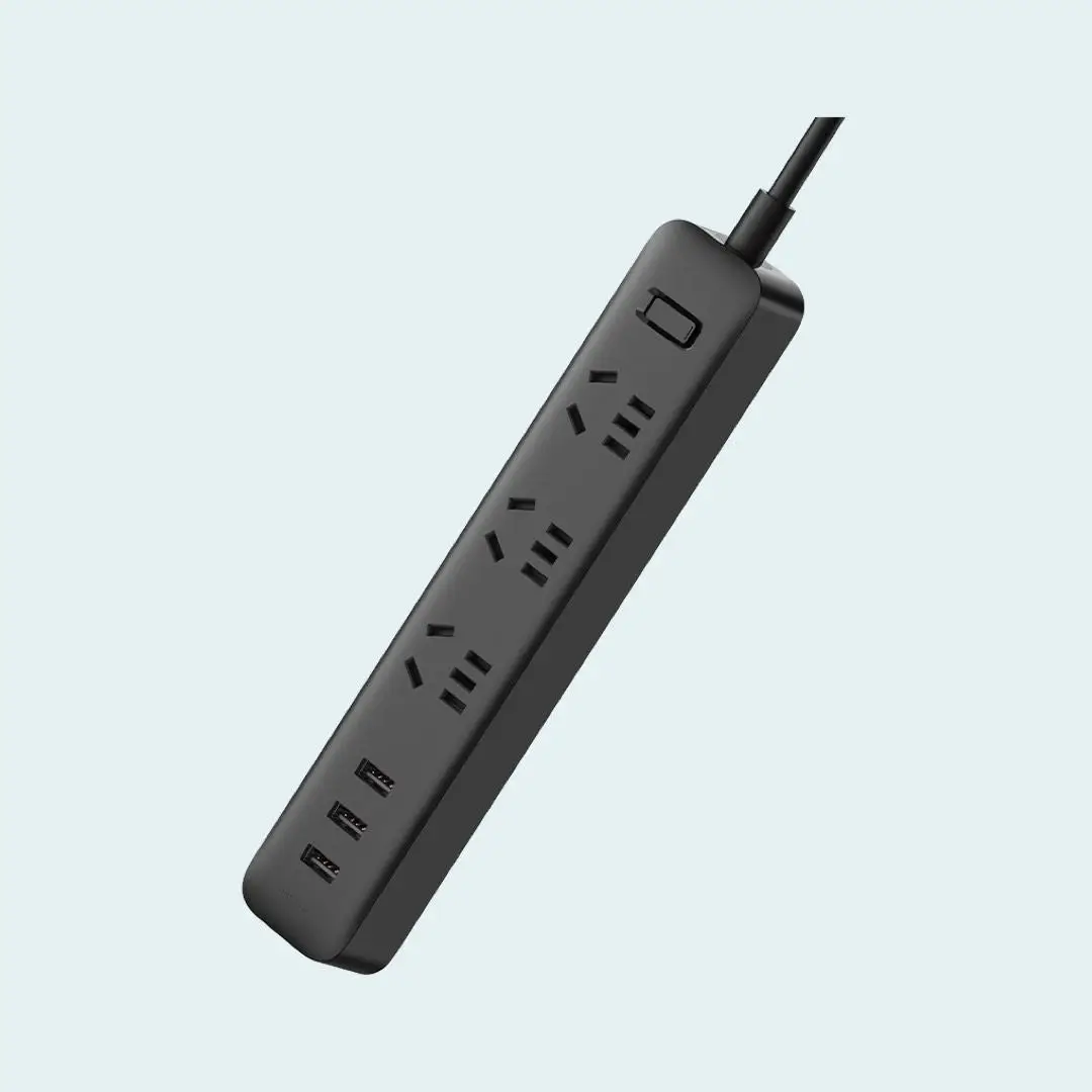 Original Xiaomi Smart Home toma de corriente electrónica carga rápida 3 USB con 3 enchufes enchufe estándar para vida en casa inteligente