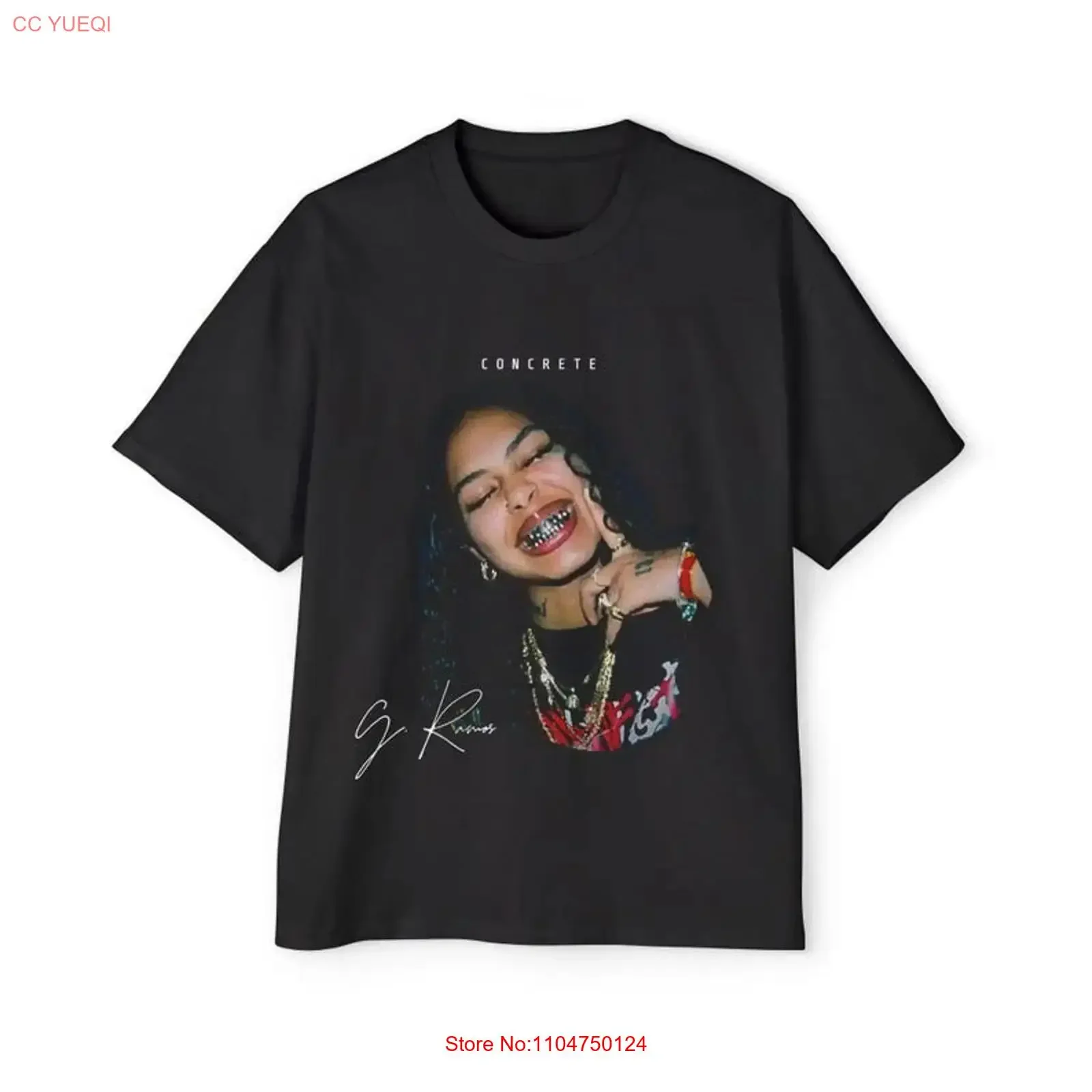 Lil Yachty Streetwear Concrete Boys T Shirt Y2K Giovanna Oversized vintage Washed Slightly homme Casual streetwear Stretched