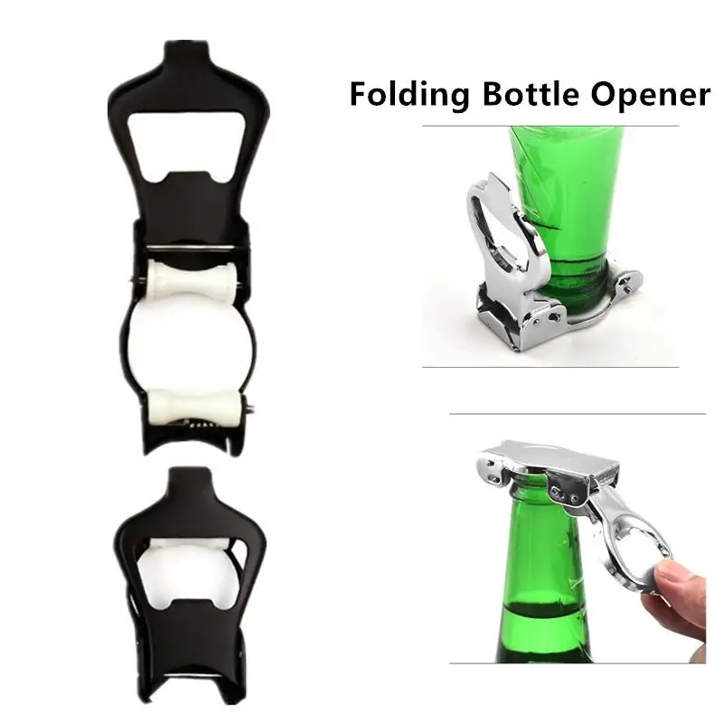 (BF06)Multifunctional Bottle Opener Sealed Lid Stainless Steel Labor-Saving Beer Opening Tool Kitchen Accessories For Home Bar