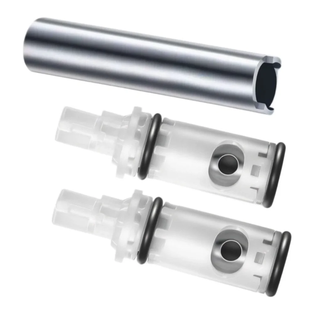Faucet Cartridge Replacement MN 1224 for Leaky Double Handle For Taps Shower Bathtub Repair Kit 0.35 x 2.58 x 0.75 in
