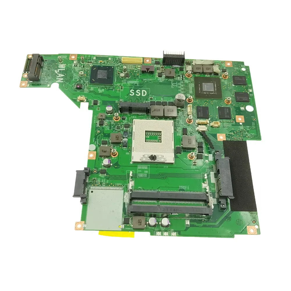 MSI GE70 MS-1756 노트북 메인보드용 MS-17561 메인보드 HM76 PGA 989 GT650M/660M 2GB GPU DDR3 완전 테스트됨
