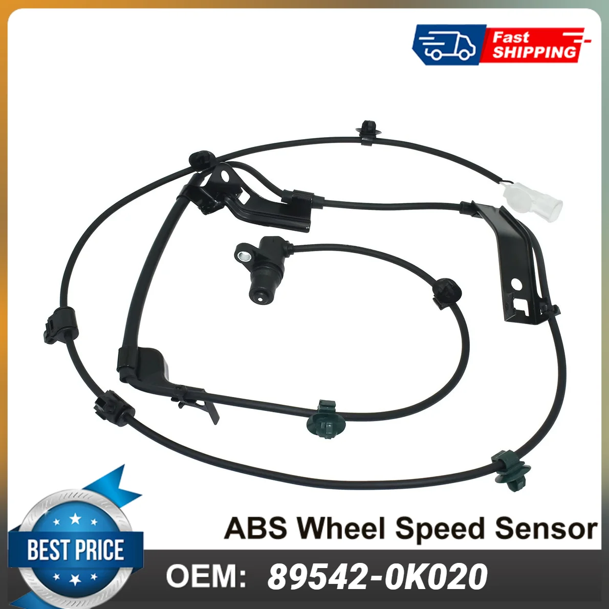 1PCS ABS Wheel Speed Sensor 89542-0K020 895420K020 For Toyota Hilux Vigo 2005-2015 Car Accessories Auto Parts High Quality