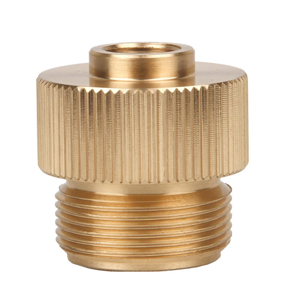 Gas Tank Adapter Propane Conversion Head Heater Output Filling Valve 58 Copper Flat Small