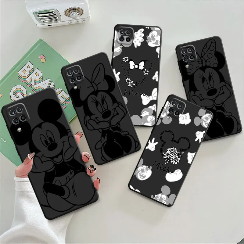 TPU Soft Matte Bag Disney Mickey Minnie Case Cover for Huawei P30 Pro P Smart Z P30 Lite P20 Lite P10 P40 Lite E P50 Pro P bag