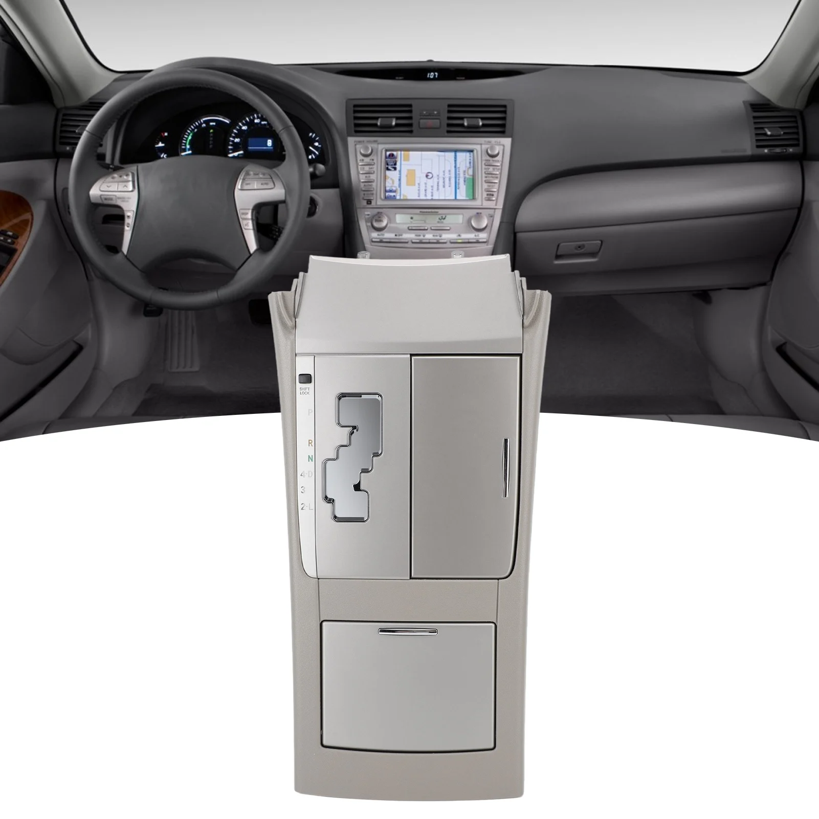 

Накладка на лицевую панель переключения центральной консоли 58805-06070, замена для Toyota Camry 2006-2010 гг.