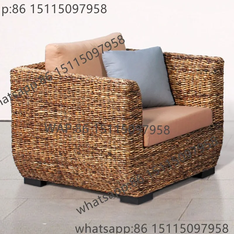 

Modern rattan furniture Indonesian rattan sofa set Comfortable modern style living room