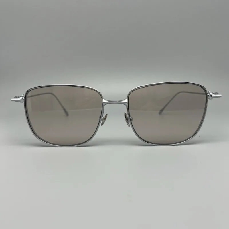 

2025 Korean Men pure Titanium Glasses Frame Fashion Male Big Square Ultralight Eye Sunglass Eyeglasses GM Eyewear AC