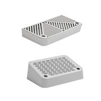 Footboard for Cats Litter Box Reusable Easy Cleaning Keep Room Tidy Compact Size for Home Indoor Litter Pan Pet Litter Box