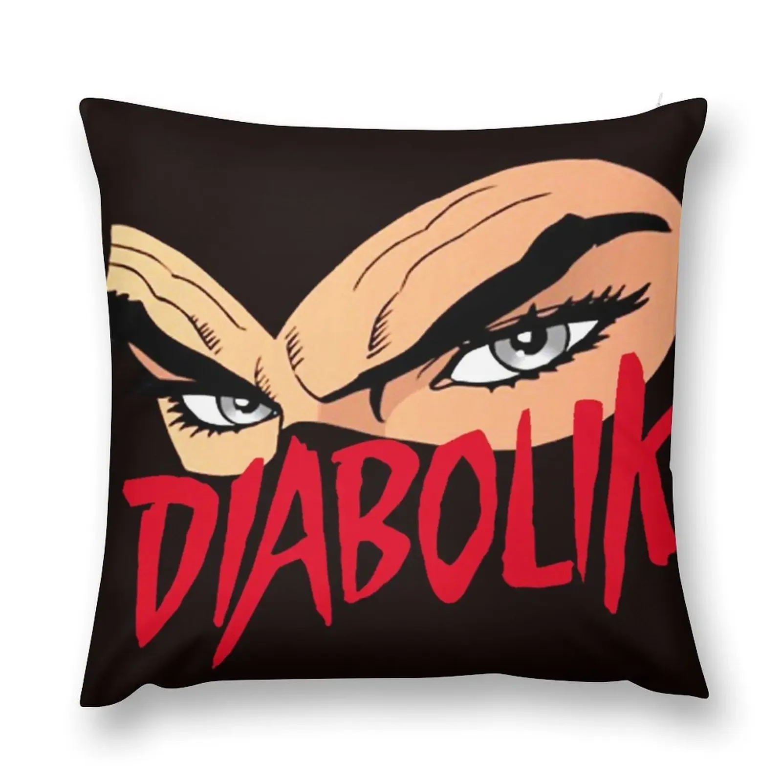 Diabolik Logo Classic T-Shirt Throw Pillow Cushion Cover Set Throw Pillow Covers pillow