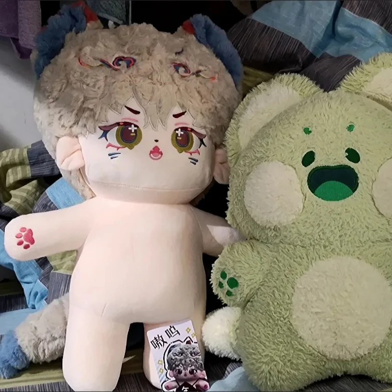 

40 см аниме атрибуты роль монстр Nian Kawaii косплей хлопковая кукла тело мультфильм мягкие плюшевые коллекция фанатов игрушечные фигурки подарки