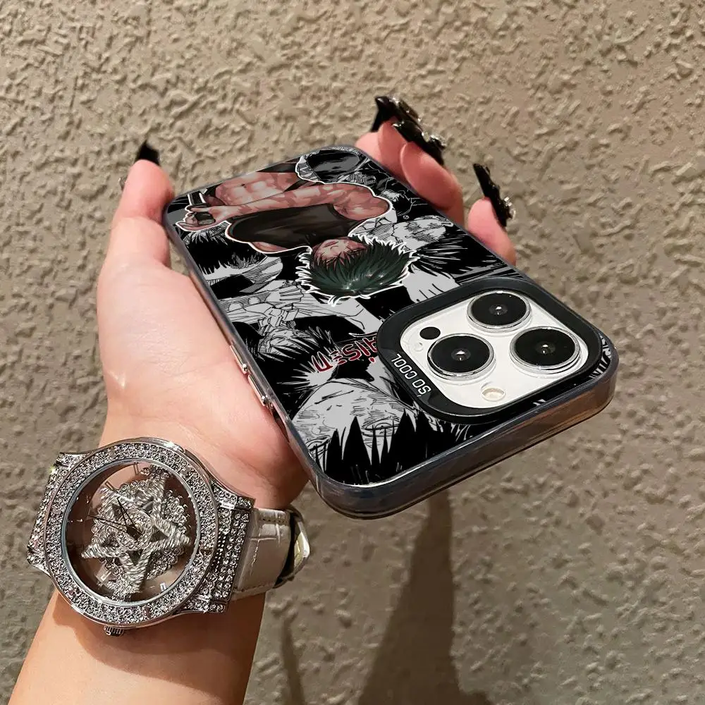 Jujutsu Kaisen Maki Zenin Phone Case for iPhone 17 16 15 14 13 12 11 X XR XS 8 7 Pro Max Plus Translucent Colour Cover Cover