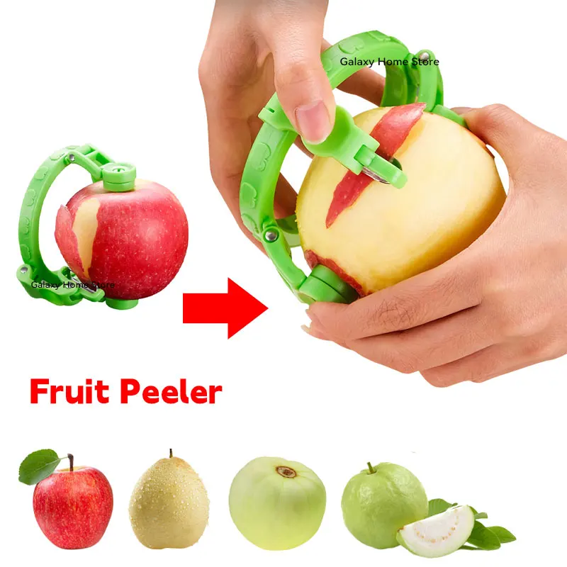 

2025 New Fruit Peeler Fruit and Vegetable Peeler for Kitchen Fruit Peeler Machine with Stainless Steel Blades for Potato