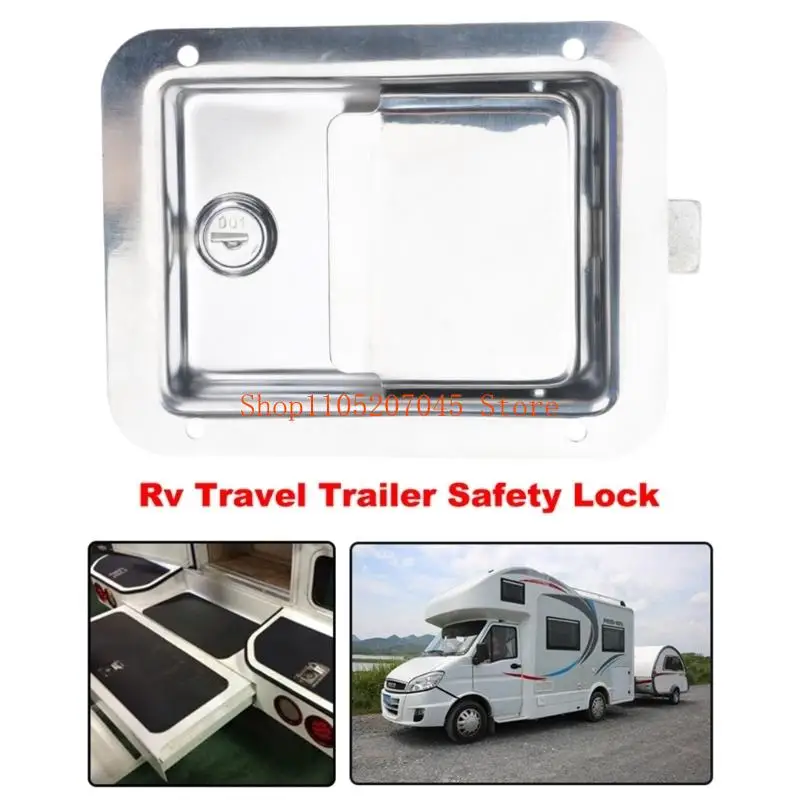 

37cd Truck Tool Box Lock Replacement with Tool Box Latches,Toolbox Paddles Panel Lock for Truck, Trailer Tool Box
