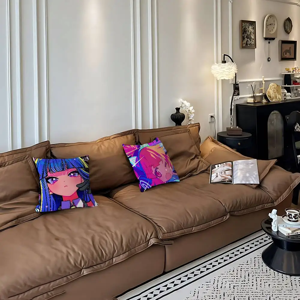 

Animation M-Muse Cartoon D-Dashs Pillow Case Removable Washable Cushion Cover – All-Season Soft Linen