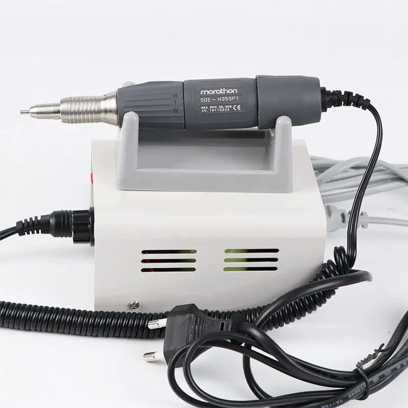 Strong90/102L Brushless Engraving Drill Machine Micromotor with 2.35mm Chuck 35000rpm