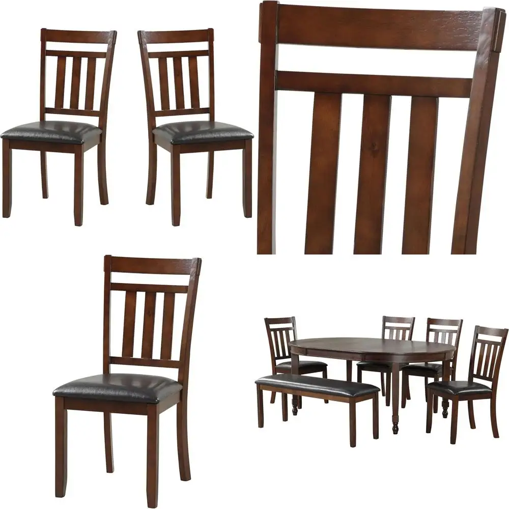 

Набор из 6 обеденных стульев Style5 с мягкими сиденьями и ножками из массива дерева.