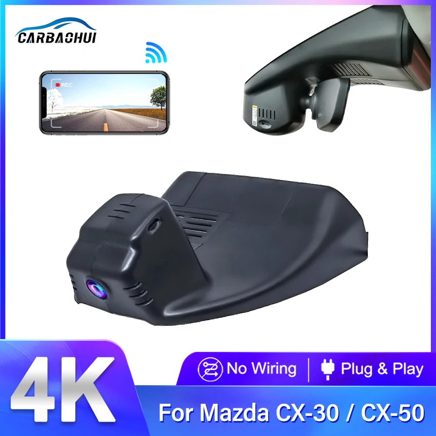 

Plug and play 4K Hidden Wifi Car DVR Dash Cam Camera Video Recorder Original For Mazda CX30 CX-30 EV 2020 2021 2022 High Quality